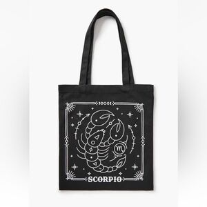 Astrological zodiac Scorpio tote bag new
